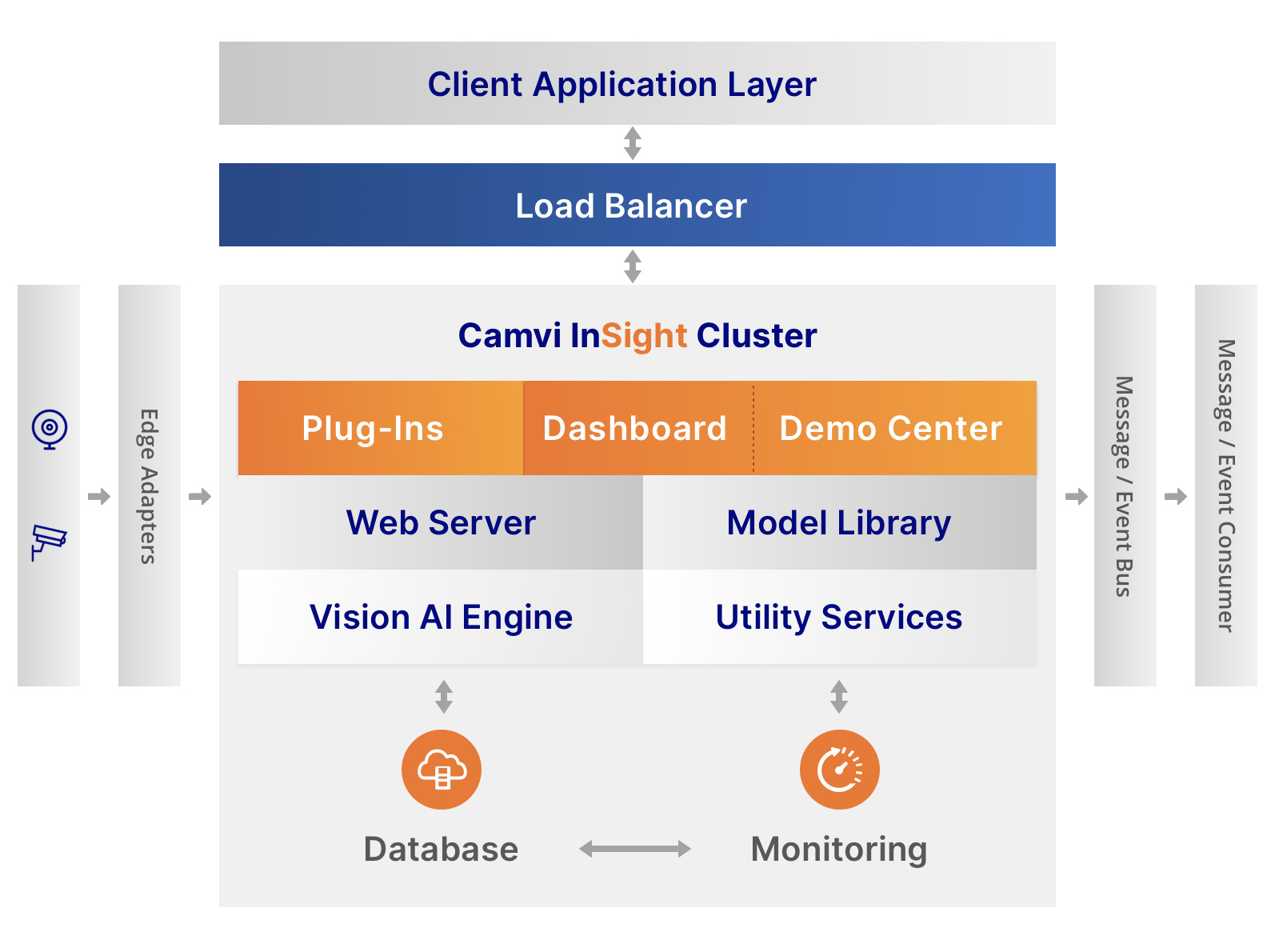 Camvi InSight Cloud Native Architecture